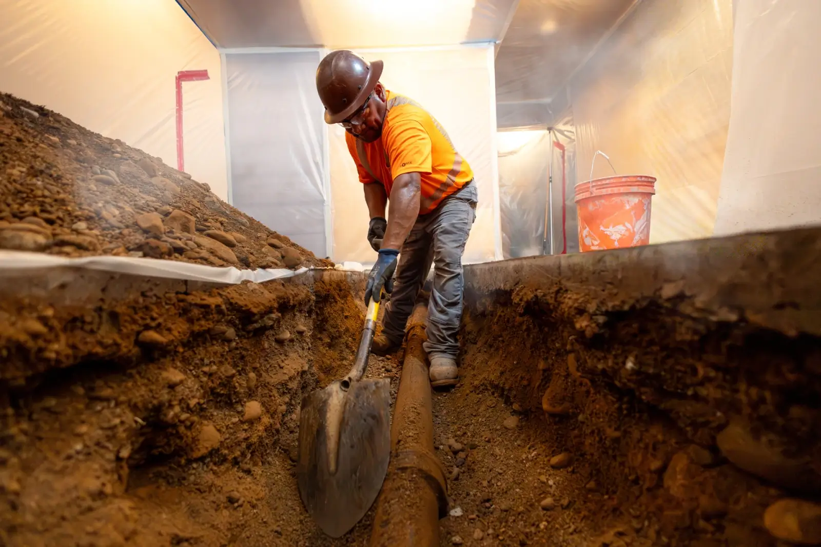 A 50 Year Old Sewer Line Failed. We Delivered a Headache Free Solution.